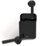 Mini Stereo Ear Buds Blck-1