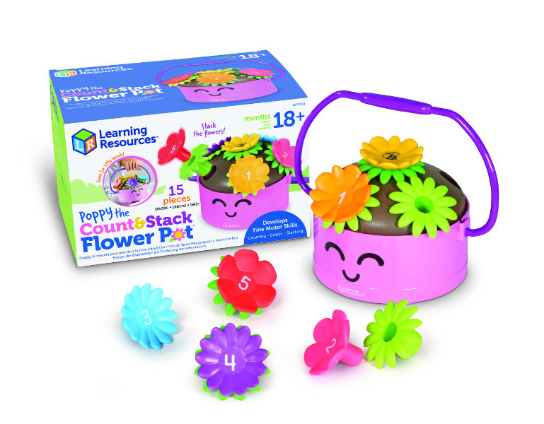 Count & Stack Flower Pot-2